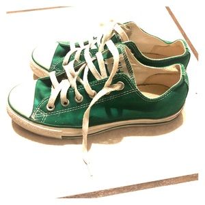 Green converse!